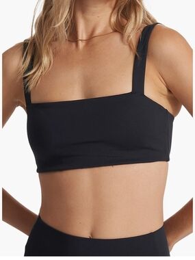 Vuori Women's Evolve Square Neck Bras Gray Size Medium